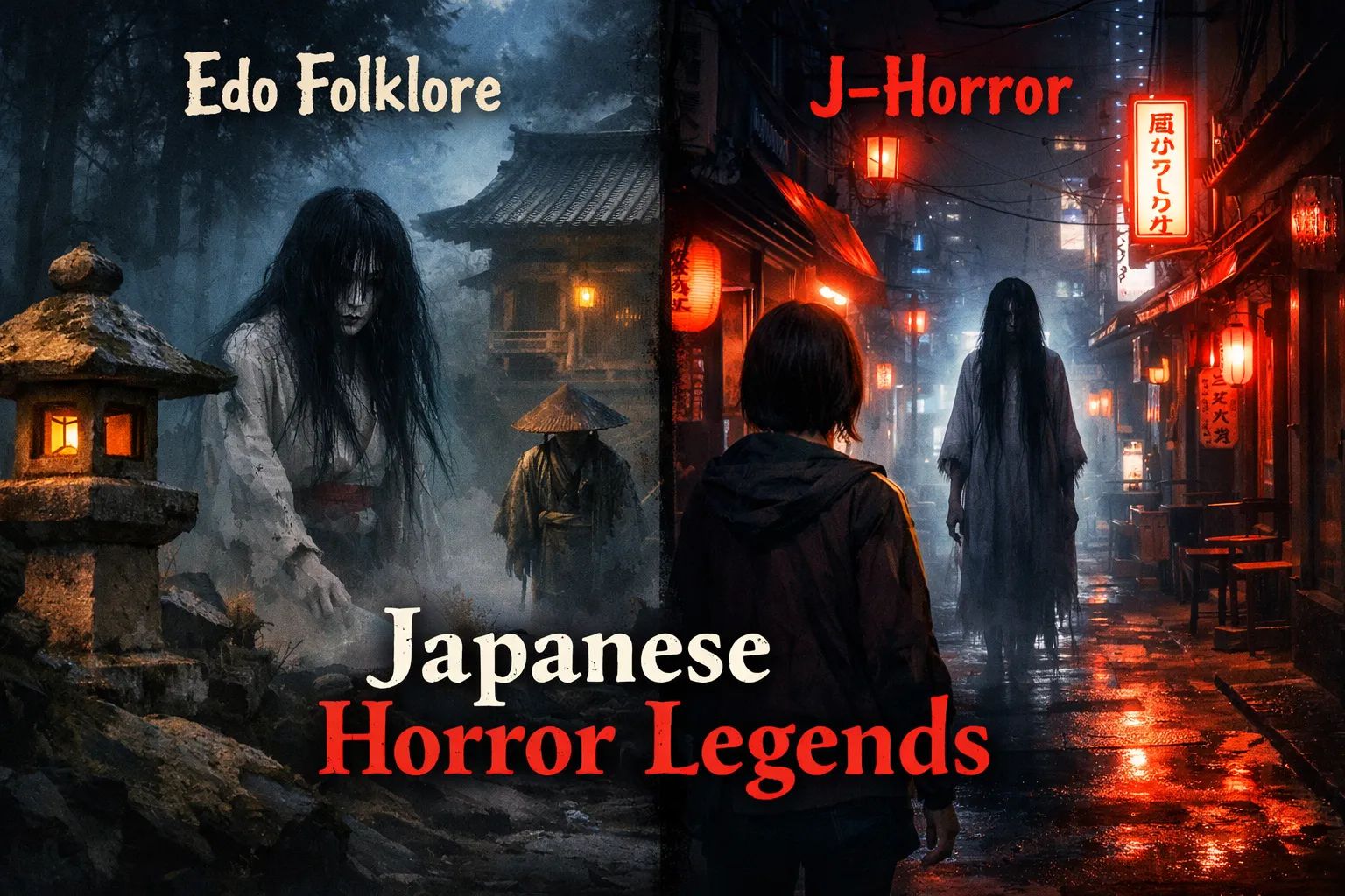 Japanese horror legends: from Edo folklore to J-horror