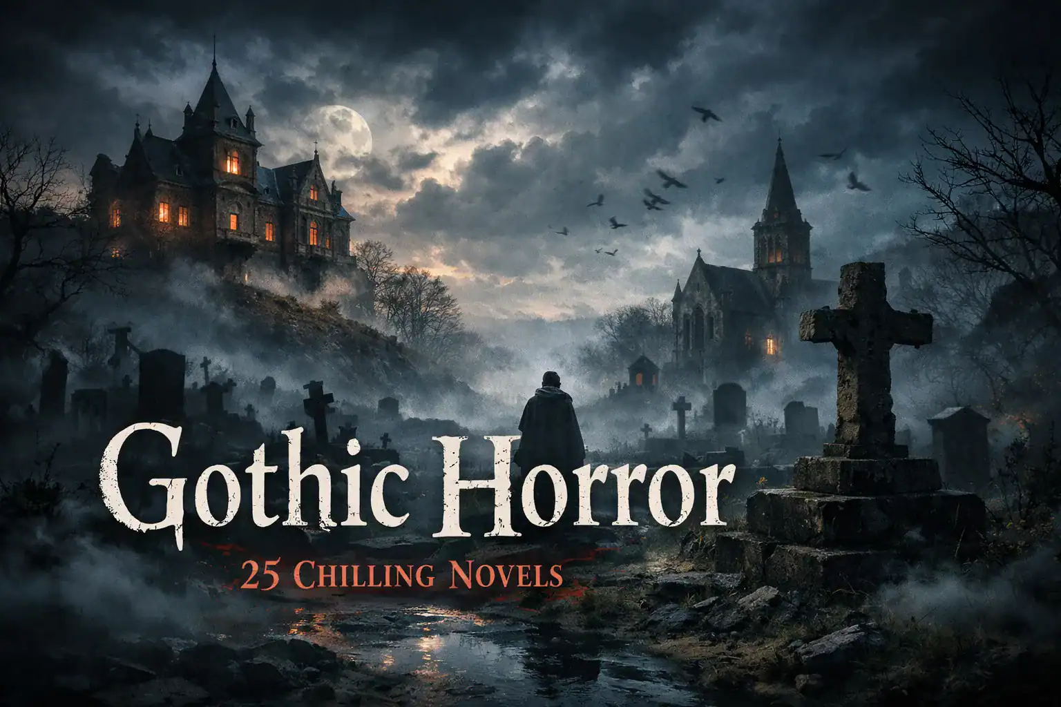gothic horror books: 25 novels to haunt your nights