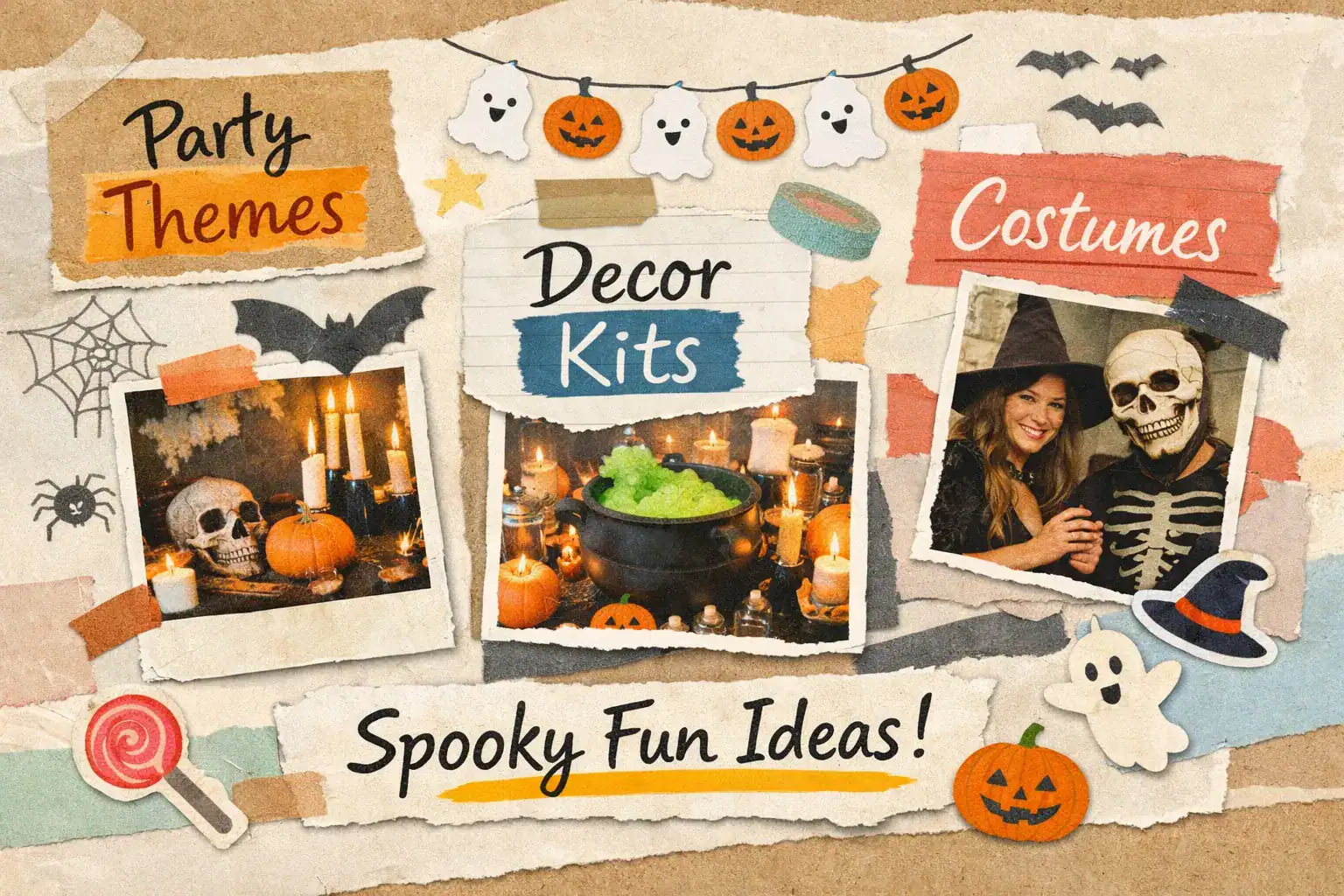 halloween party themes: 10 curated kits, decor & costumes