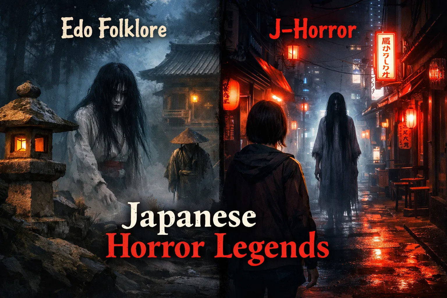 Japanese horror legends: from Edo folklore to J-horror